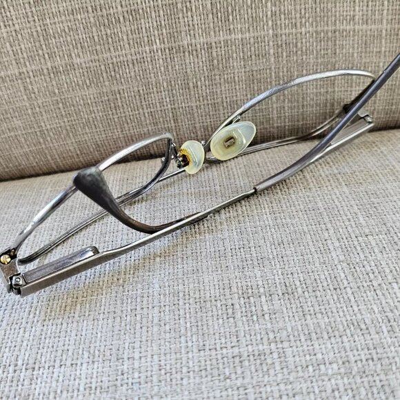 Vintage Men Eyeglasses/Glasses Frame Safilo Silver Tone Men Sunglasses Frame - Picture 5 of 11